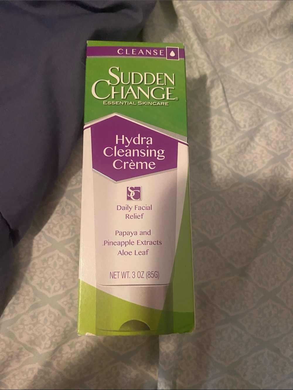 Sudden Change Hydra Cleansing Crème — Green & Purple